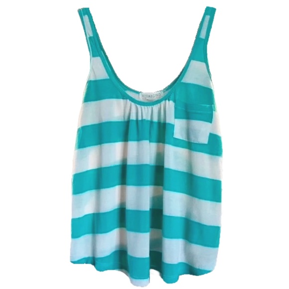 Striped, Flowy Billabong Tank Top - Picture 2 of 5